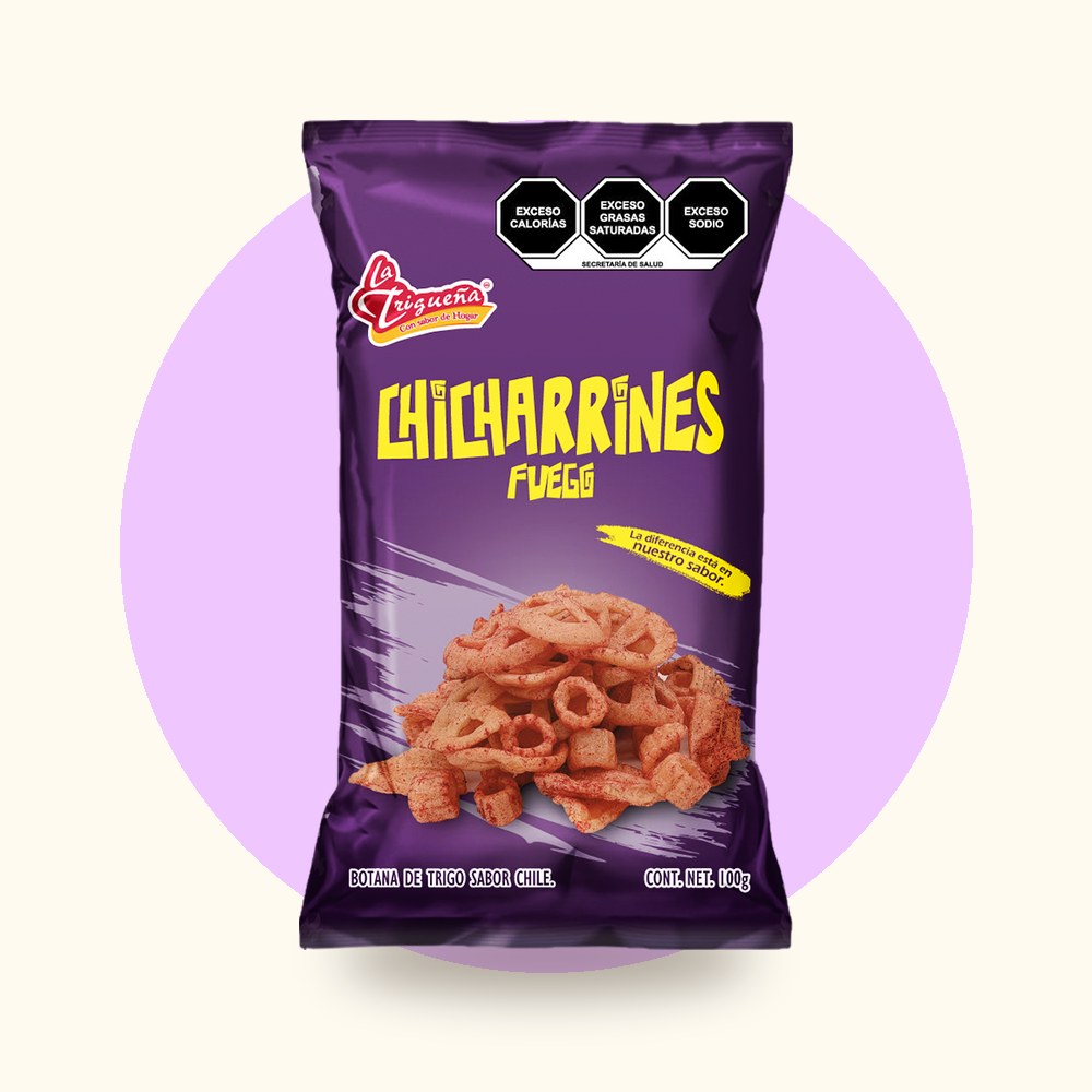 La Trigueña Chicharrines Fuego